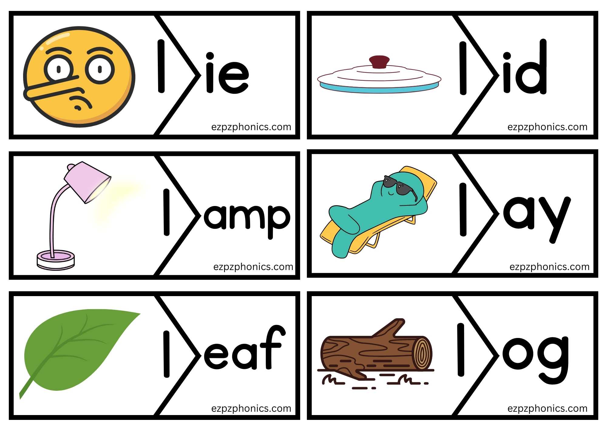 Letter L Puzzle Word Match 1